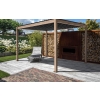 Kerti pergola MIRADOR 111 Clasic 3 x 4m tölgyfa